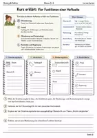 Vorschau - Arbeitsblätter - Heftführung Arbeitsheft Klasse 5–6 - Seite 1
