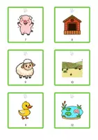 anteprima - Flashcard - Find Your Match! - Grade 2 - Attività per creare coppie - Pagina 3