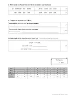 Vorschau - Test - Orange Line 1 Unit 2 Vokabeltest / vocabulary test (Station 1) - Seite 1