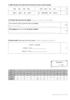 Vorschau - Test - Orange Line 1 Unit 2 Vokabeltest / vocabulary test (Station 1) - Seite 3