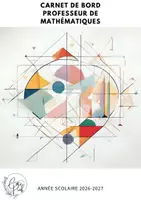Aperçu - Outils du professeur - 2026-2027 AGENDA MATHÉMATIQUES OK - Page de couverture