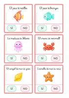 Vista previa - Juegos / Gamificación - Comprensió lectora SÍ/NO · Estiu (lligada) - página 1