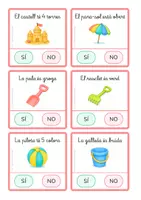 Vista previa - Juegos / Gamificación - Comprensió lectora SÍ/NO · Estiu (lligada) - página 2