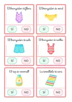 Vista previa - Juegos / Gamificación - Comprensió lectora SÍ/NO · Estiu (lligada) - página 3