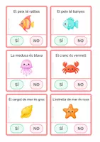 Vista previa - Hojas de trabajo - Comprensió lectora SÍ/NO · Estiu (impremta) - página 1