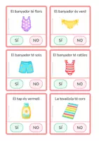 Vista previa - Hojas de trabajo - Comprensió lectora SÍ/NO · Estiu (impremta) - página 3