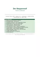Vorschau - Unterrichtsreihen - Der Steppenwolf (Hesse) – Themen & Motive: Gespaltenes Selbst, Musik als Erlösung, Bürgerlichkeit vs. Bohème | Motivrad & Transferaufgaben zu Identität und Einsamkeit | Kl. 11–13 - Deckblatt