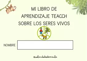 Vista previa - Hojas de trabajo - Cuaderno TEACCH de los SERES VIVOS - página 1