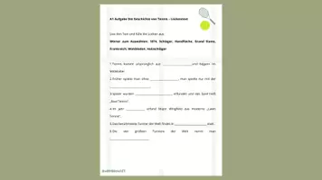 Vorschau - Präsentationen/Tafelbilder - Tennis Check Präsentation mit Lösungen - Seite 3