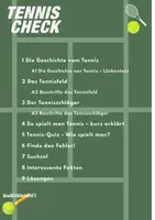 Vorschau - Arbeitsblätter - Tennis Check Grundschule - Seite 1