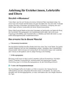 Vorschau - Text - Willkommen in der Schule – Kostenloses Schulstart-Paket | 5 Geschichten, 10 Bewegungsspiele & 5 Atemübungen - Seite 1