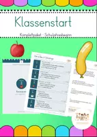 Vorschau - Anderer Materialtyp - Klassenstart-Komplettpaket · Klasse 1–4 - Deckblatt