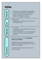 Vorschau - Arbeitsblätter - Wörter lesen zweisilbig: Lesetraining mit dem Leseroboter - Seite 1