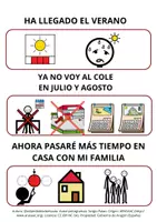 Vista previa - Fichas informativas / Documentos de lectura - HISTORIA SOCIAL para trabajar LAS VACACIONES - página 1