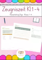 Vorschau - Anderer Materialtyp - Klassenleitung Orga - Zeugniszeit - Deckblatt
