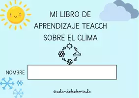 Vista previa - Hojas de trabajo - Cuaderno TEACCH para trabajar EL CLIMA - página 1