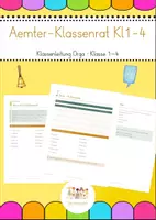 Vorschau - Anderer Materialtyp - Klassenleitung Orga - Ämter und Klassenrat - Deckblatt