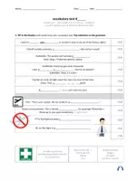 Vorschau - Test - Sparpaket Orange Line 2 (2015) Vokabeltests / vocabulary tests - Seite 1