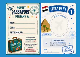 Vista previa - Unidades / Secuencias / Situaciones de Aprendizaje - PASSAPORT: TAULES DE MULTIPLICAR - página 2