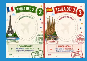 Vista previa - Unidades / Secuencias / Situaciones de Aprendizaje - PASSAPORT: TAULES DE MULTIPLICAR - página 3