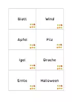 Vorschau - Spiele - Blitzlesen Herbst! Lesekarten für die Grundschule - Seite 2