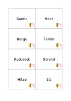 Vorschau - Spiele - Sommer, Sonne, Blitzlesen! Lesekarten für die Grundschule - Seite 2