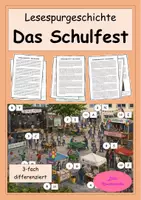 Vorschau - Stundenentwürfe - Materialpaket Lesespurgeschichten (wachsend) - Seite 1