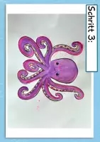 Vorschau - Stundenentwürfe - Bunte Krake, Wasserfarbe, Kunst Grundschule - Seite 3
