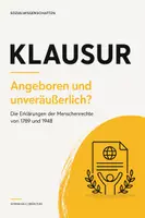Vorschau - Arbeitsblätter - SoWi-Klausur Oberstufe: Menschenrechte 1789 und 1948 – Vergleich & Universalität inkl. EWH - Deckblatt