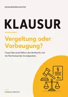 Vorschau - Arbeitsblätter - SoWi-Klausur Oberstufe: Beccaria – Strafzweck, Menschenwürde & Rechtsstaat inkl. EWH - Deckblatt