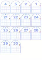 Voorbeeld - Rekenen- getalbeeld kaartjes t/m 20 - Pagina 2