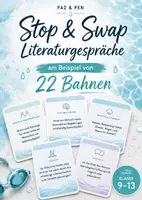 Vorschau - Interaktives Material - Stop & Swap – Literaturgespräche am Beispiel von 22 Bahnen - Deckblatt