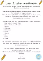 Voorbeeld - lees & teken bundel - Pagina 1
