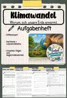 Vorschau - Stundenentwürfe - Klimawandel - Ursachen, Folgen und Maßnahmen - Deckblatt