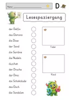 Vorschau - Arbeitsblätter - Dd Lesespaziergang - Seite 2