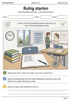 Vorschau - Arbeitsblätter - Achtsamkeit Arbeitsheft Klasse 5–6 - Deckblatt