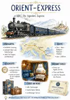 Vorschau - Arbeitsblätter - Lernposter + Arbeitsblätter zum Thema "Orient-Express" + Lösung & MP3 + Mindmap + Infografik - Deckblatt