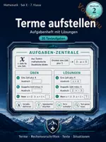 Vorschau - Arbeitsblätter - Terme aufstellen – Aufgaben & Lösungen - Deckblatt