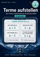 Vorschau - Unterrichtsreihen - Terme aufstellen – Komplettpaket Sek E - Deckblatt