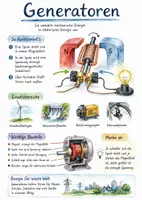 Vorschau - Arbeitsblätter - Lernposter + Arbeitsblatt "Generator" + Onlineübung & MP3 + Mindmap + Infografik - Deckblatt