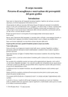 anteprima - Materiale di supporto/inclusione - IL CORPO RACCONTA - PERCORSO ACCOGLIENZA CLASSE PRIMA - Pagina 1