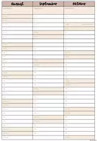 Vorschau - Lehrpläne/Lehrermaterial - Lehrerinnenkalender: Jahresübersicht 2026/2027 - Seite 3