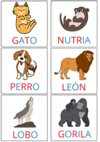Vista previa - Refuerzo / NEE / Materiales de apoyo - Juego de Memoria temático - página 1