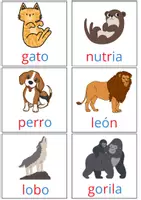 Vista previa - Refuerzo / NEE / Materiales de apoyo - Juego de Memoria temático - página 3