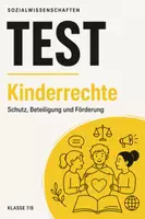 Vorschau - Arbeitsblätter - Politik-Test Kinderrechte Klasse 7/8: UN-Kinderrechtskonvention mit Lösungen - Deckblatt