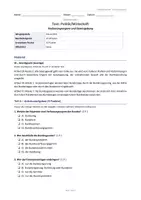 Vorschau - Arbeitsblätter - Politik-Test Klasse 9/10: Verfassungsorgane, Gewaltenteilung & Gesetzgebung inkl. Lösungen - Seite 1