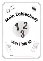 Vorschau - Unterrichtsreihen - Ziffern & Mengen: Arbeitsheft - 36 Arbeitsblätter Zahlen 0-10 (Ziffernschreibkurs / Zahlenlehrgang Klasse 1, Zahleinführung ZR 10) - Seite 3