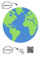 anteprima - Materiale di supporto/inclusione - Mappamondo dei continenti sfogliabile in Clil - Pagina 2