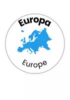 anteprima - Materiale di supporto/inclusione - Mappamondo dei continenti sfogliabile in Clil - Pagina 3