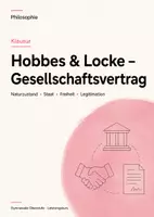 Vorschau - Arbeitsblätter - Staat, Macht, Recht & Gerechtigkeit – Philosophie-Materialpaket Sek I und Oberstufe - Seite 1